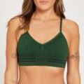 MP Women's Seamless Bralette — Dunkelgrün - XS