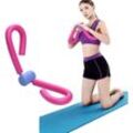 Kinsi - Fitnessgerät zum Abnehmen der Beine, zur Stärkung der Brust, der Hüften, Familientrainingsgerät, Pink