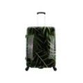 Koffer SAXOLINE "Palm Leaves" Gr. B/H/T: 51.00 cm x 78.00 cm x 30.00 cm, bunt Koffer Trolleys