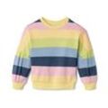 Kleinkind-Sweatshirt - Bunt/Gestreift - Kinder - Gr.: 86/92