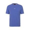 BOSS ORANGE Print-Shirt TChup (1-tlg) mit Marken-Print auf der Brust, blau