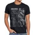 style3 Print-Shirt Herren T-Shirt Dualshock playstation classic gamer ps2 ps3 ps4 ps5 pro vr slim