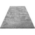 Hochflor-Teppich ESPRIT "YOGI" Teppiche Gr. B/L: 200 cm x 290 cm, 50 mm, 1 St., silberfarben Esszimmerteppiche