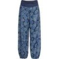 Modal-Hose, Druck blau, 36