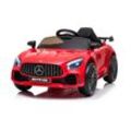 Kinderfahrzeug - Elektro Auto Mercedes gt r - lizenziert - 12V4,5AH, 2 Motoren- 2,4Ghz Fernsteuerung, MP3 Rot