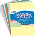 Frühlings Pappe & Papier Pack (100 Stück) Bastelbedarf Pappe & Papier