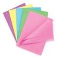 Großpackung Seidenpapier in Pastellfarben (25 Stück ) Bastelbedarf Pappe & Papier