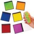Stempelkissen in Regenbogenfarben (6 Stück ) Farben