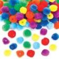 Perlen zum Auffädeln in Regenbogenfarben (105 Stück) Schmuck Basteln