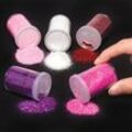 Glitter-Streuer in Rot, Pink und Violett (5 Stück ) Bastelmaterial