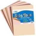 Hautfarbenes Tonpapier & Papier Set (112 Stück) Bastelbedarf Pappe & Papier