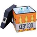 Kühlbox 'Bier' , multicolor