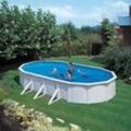 Schwimmbecken Steely de luxe 610x360x120cm