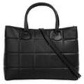 Henkeltasche CLUTY Gr. B/H/T: 32 cm x 27 cm x 10 cm onesize, schwarz Damen Taschen Handtaschen