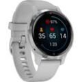 Smartwatch GARMIN "Venu 2S" Smartwatches grau (hellgrau) Fitness-Tracker