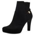 High-Heel-Stiefelette TAMARIS Gr. 35, schwarz Damen Schuhe Reißverschlussstiefeletten