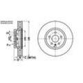 ATE Bremsscheiben Ø300mm + Bremsbeläge vorne für Opel MOKKA / MOKKA 10 J13