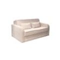 Schlafsofa Moleron, beige, 145 x 194 cm