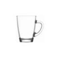 LAV Glas Gläser-Set mit Henkel 6 teilig VEG422 Teegläser 300 ml Kaffeegläser