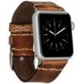Burkley Smartwatch-Armband Vintage für Apple Watch Leder Armband