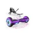 HITWAY Balance Scooter 6.5 Zoll Hoverboards Hoverkart Mit Sitz und Bluetooth und LED-Blitz