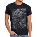 style3 Print-Shirt Herren T-Shirt Snow Speeder T-47 krieg der star hoth air wars sterne imperium