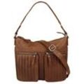 Shopper SPIKES & SPARROW Gr. B/H/T: 28 cm x 22 cm x 5 cm onesize, braun (cognac) Damen Taschen Handtaschen