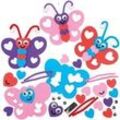 Schmetterling Mix & Match-Deko-Magnete (8 Stück) Bastelsets