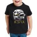 style3 Print-Shirt Kinder T-Shirt Katzenbus Katze Bus Ghibli Totoro Nachbar Studio Mein Tonarino