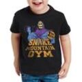 style3 Print-Shirt Kinder T-Shirt Snake Mountain Gym masters he universe man skeletor anime battle