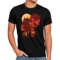 style3 Print-Shirt Herren T-Shirt Sunset Cure the last of us tv videospiel ps4 ps5
