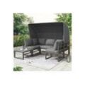 OKWISH Gartenlounge-Set Lounge-Möbel für Balkon und Garten