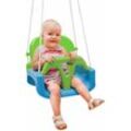 3-in-1 Kids Swing for Baby and Toddler 40x43x33 Garden Swing Outdoor Children - bunt