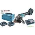 Akku Winkelschleifer GA005GM201 40V 125mm (2x4.0Ah DC40RA Makpac) - Makita