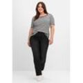 Große Größen: Gerade Jeans mit TruTemp365® Fasern, black Denim, Gr.50