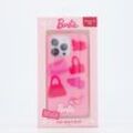 Rosafarbene Handyhülle mit Barbie-Motiv für iPhone 13 Pro