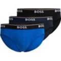 BOSS Power Slips, 3er-Pack, Logo-Bund, für Herren, schwarz, XL