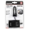 EUFAB USB Ladeadapter mit Kabel und Ladeeinheit für die Rücksitzbank