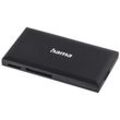 Hama USB-3.0-Multi-Kartenleser, SD/microSD/CF/MS, Schwarz