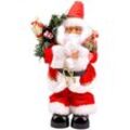 Singender Weihnachtsmann Nikolaus Santa Claus Weihnachtsdeko Weihnachtsfigur