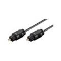 Audiokabel optisch Toslink St/St 0.50m - 2,2mm Durchmesser (50563) - Goobay