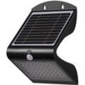 Endura butterfly Solar-Flutlicht, schwarz, 4W, 500lm, Bewegungs- & Lichtsensor, Outdoor-Leuchte, Batterie aufladbar, umweltfreundlich, lange