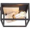 Deckenleuchte 15477 D in Schwarz max. 60 Watt Deckenlampe