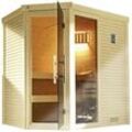 Weka Design-Sauna CUBILIS Gr. 2 Sparset 7,5 kw OS