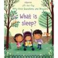 Very First Questions and Answers What is Sleep? - Katie Daynes, Pappband
