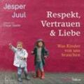 Respekt, Vertrauen & Liebe,4 Audio-CD - Jesper Juul (Hörbuch)