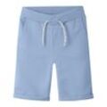name it - Sweat-Shorts NKMVERMO in chambray blue, Gr.98