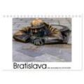 Bratislava die slowakische Schönheit (Tischkalender 2025 DIN A5 quer), CALVENDO Monatskalender