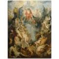 Wandbild ARTLAND "Das große Jüngste Gericht. 1617" Bilder Gr. B/H: 90 cm x 120 cm, Leinwandbild Religion, 1 St., bunt Kunstdrucke