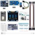 ESP8266 Wetterstationskit Atmosphärendruck-Lichtsensor Luftfeuchtigkeitstemperatur 0,96 Anzeige für Arduino ide IoT Starter Fantablau